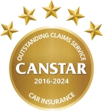 Canstar 2016-2024 Outstanding Claims Service Car Insurance Award